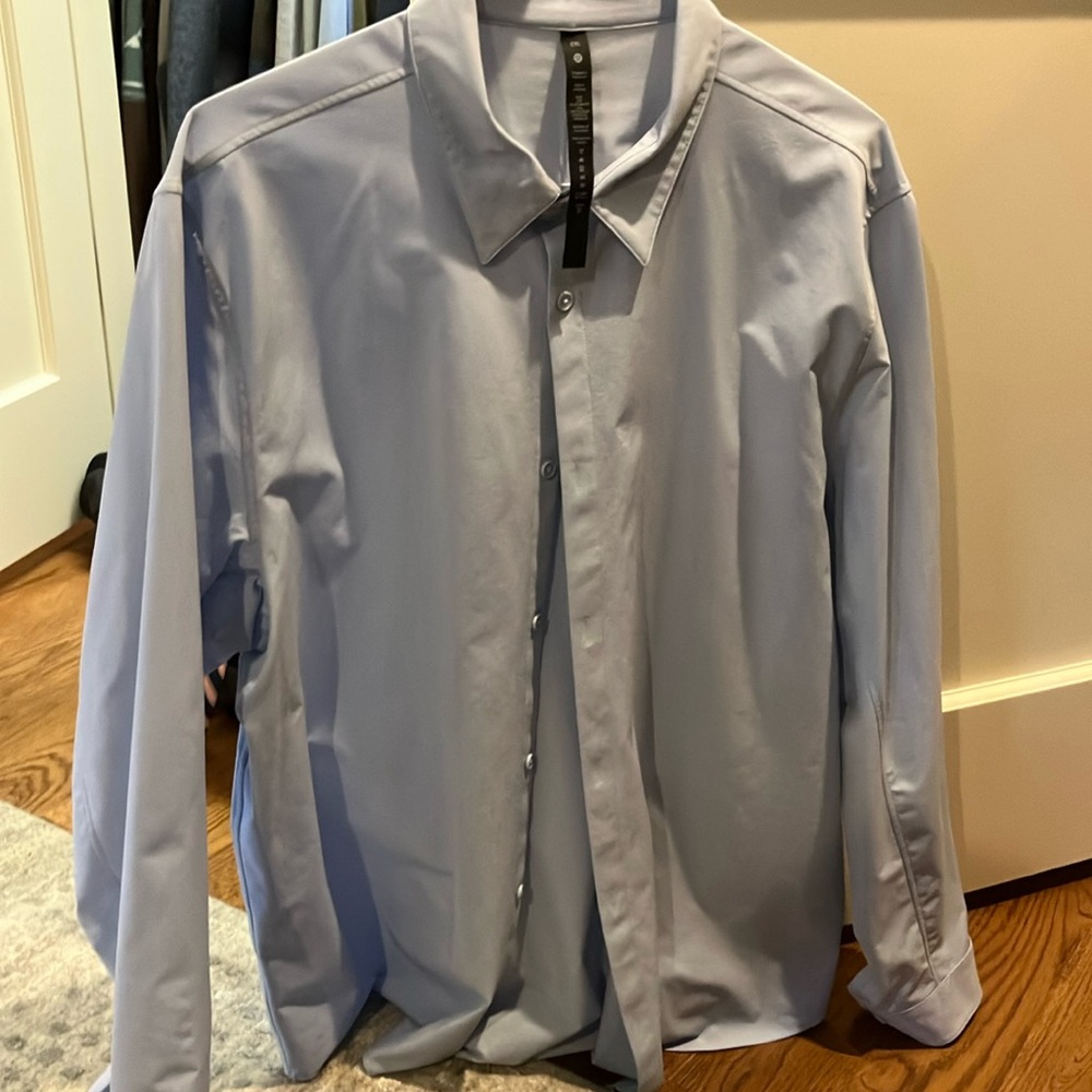 Light Blue Button-Up Shirt